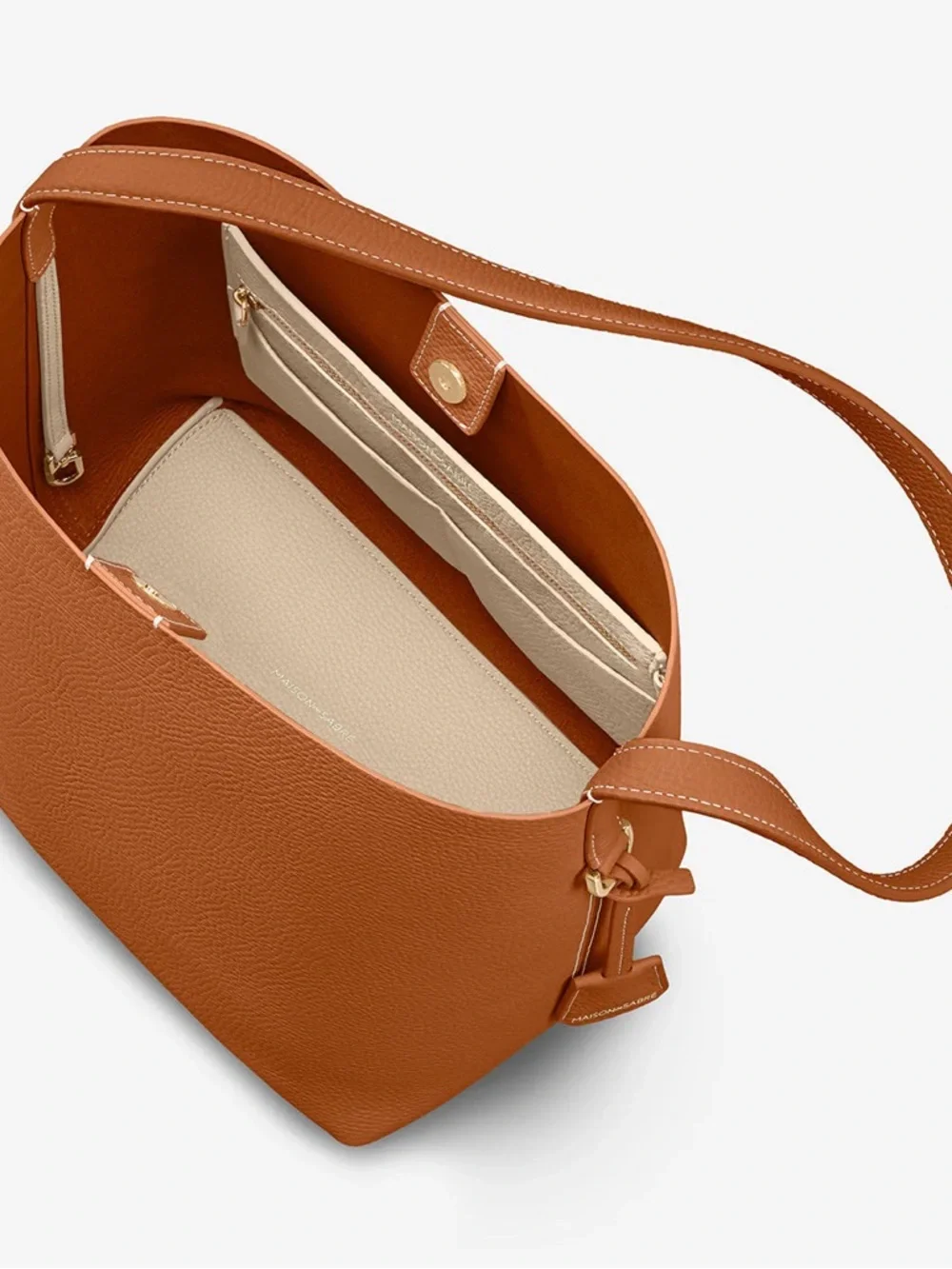 NWT Maison de Sabré The Bucket Soft Tote - Picture 4 of 15